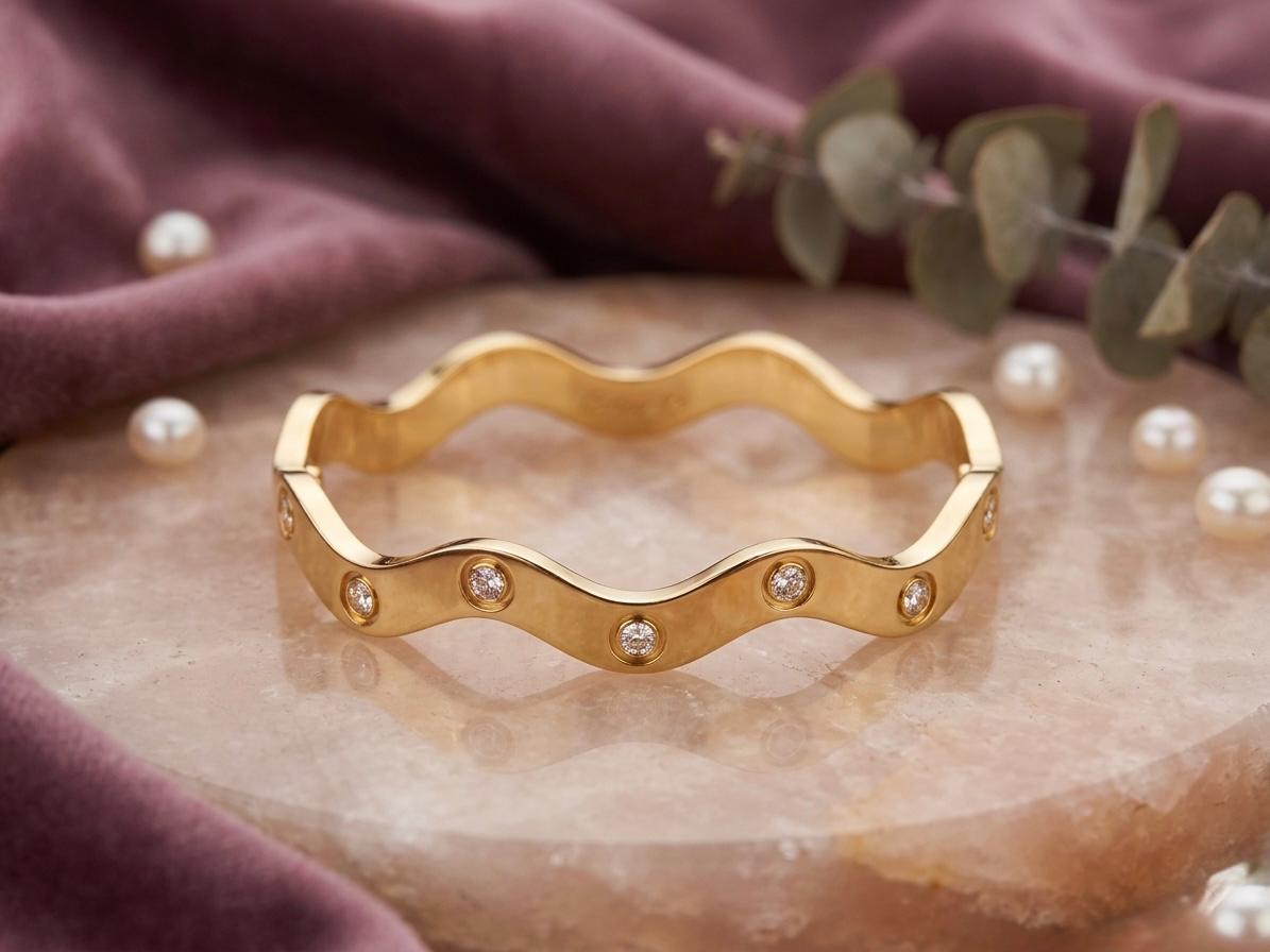 Zig Zag Cartier Anti Tarnish Bracelet