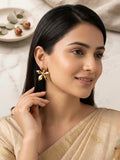 Star Shaped Gold Plated Anti Tarnish Earrings