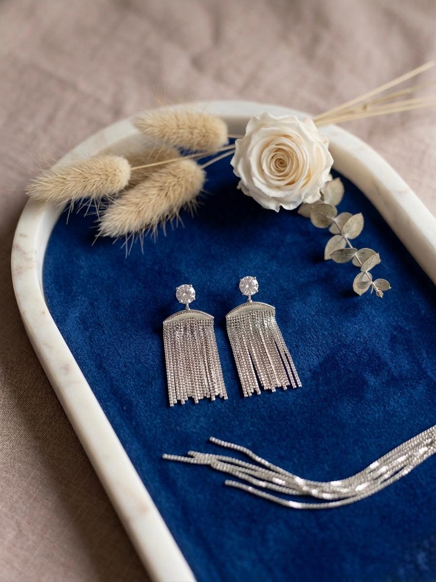 Stunning Silver hangings