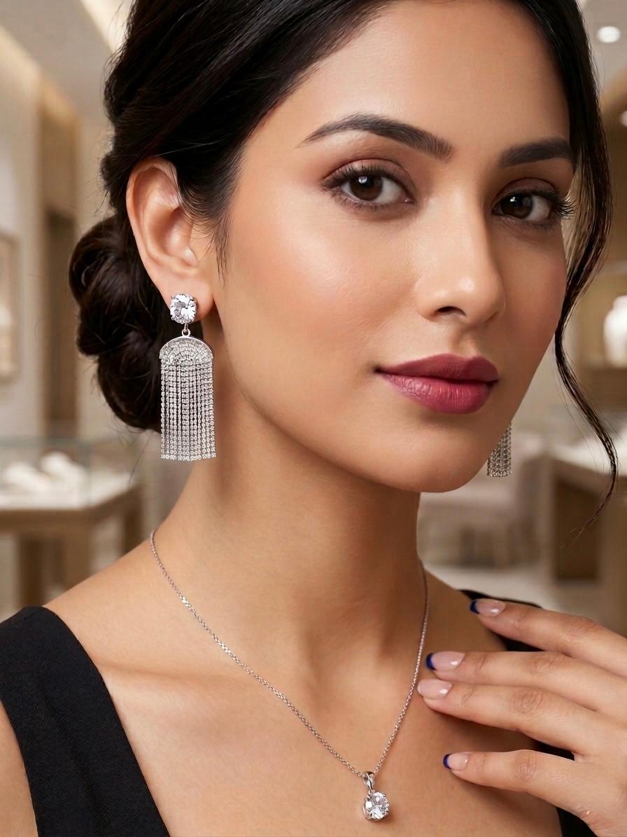 Stunning Silver hangings