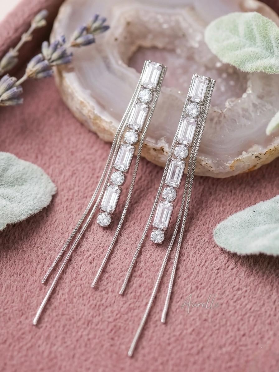 Sliver AD Stone Premium Quality Hangings