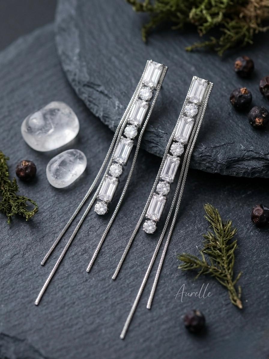 Sliver AD Stone Premium Quality Hangings