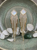 Golden Pearl Stone Hangings