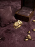 Funky Design Anti Tarnish Gold Ring