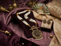 Radha Krishan Mandir Jewelry Set