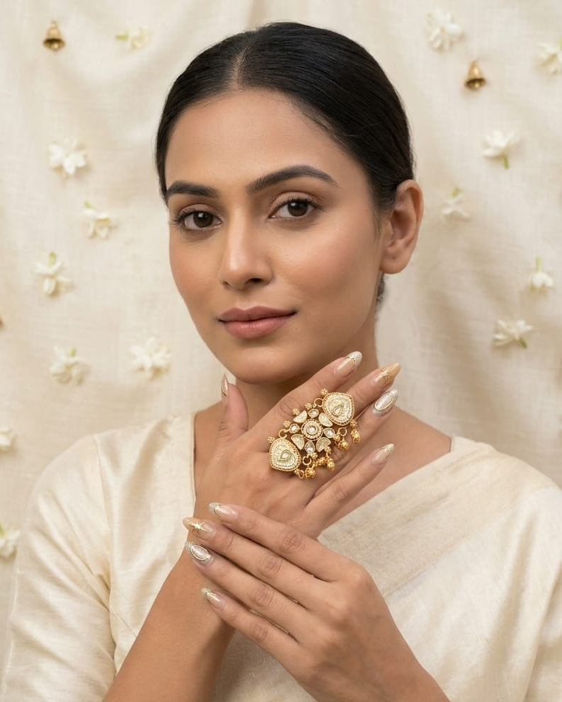 Complete Finger Double Adjustable Ring